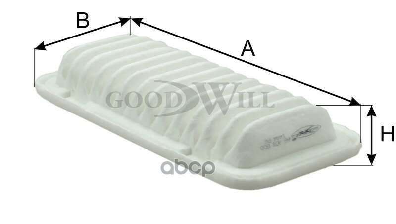 Фильтр Воздушный Goodwill Ag303eco Goodwill арт. AG 303 ECO