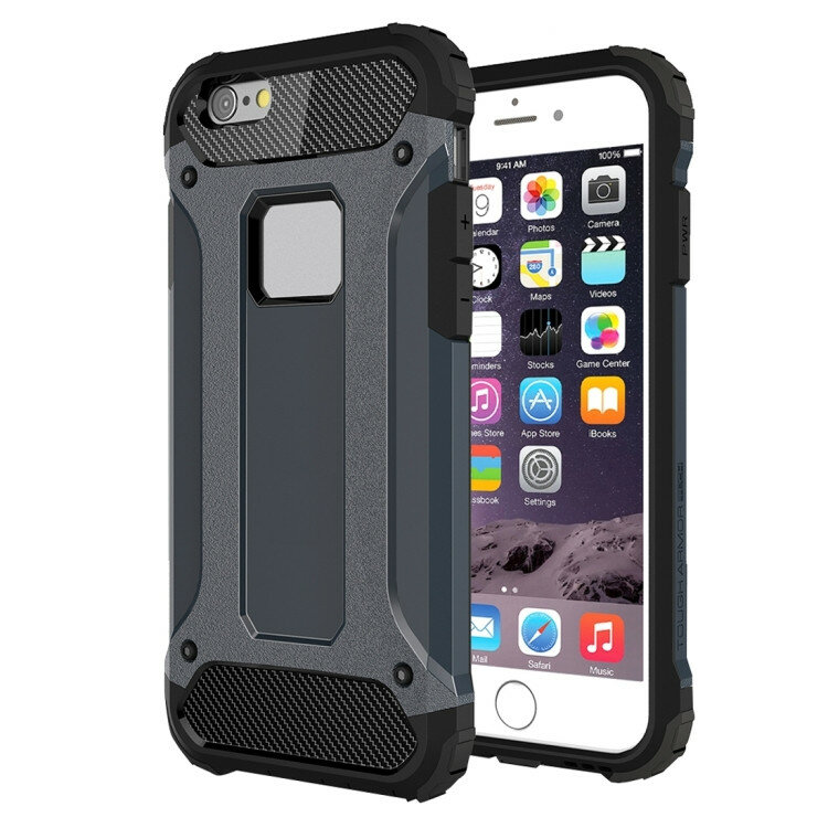 фото Противоударный чехол Tough Armor Ver.2 для iPhone 6/6S с усиленной защитой (темно-синий)