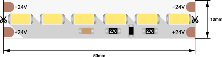 Светодиодная лента DesignLed DSG7120-24-W-33 001824