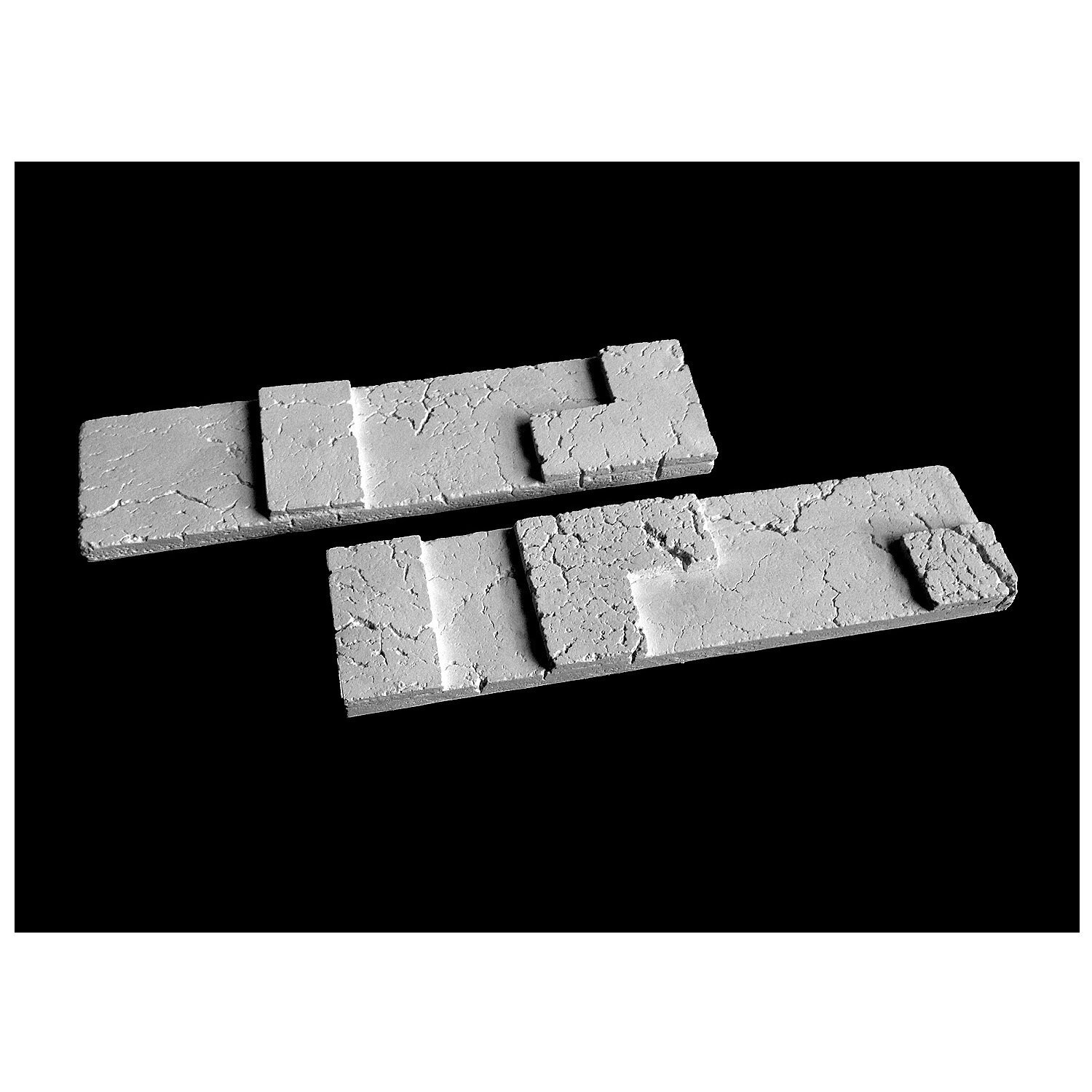 Кирпич тетрис - формы для производства облицовочной плитки для отделки стен. Мозаика, кирпич, камень и 3D - в одном дизайне. - фотография № 4