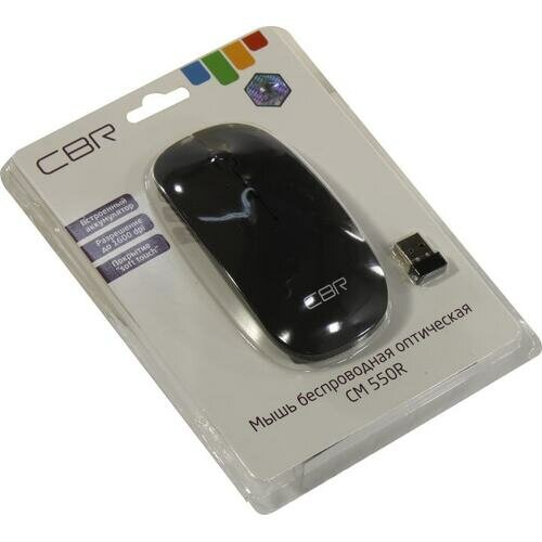 Мышь Cbr Optical Mouse CM 550R Black