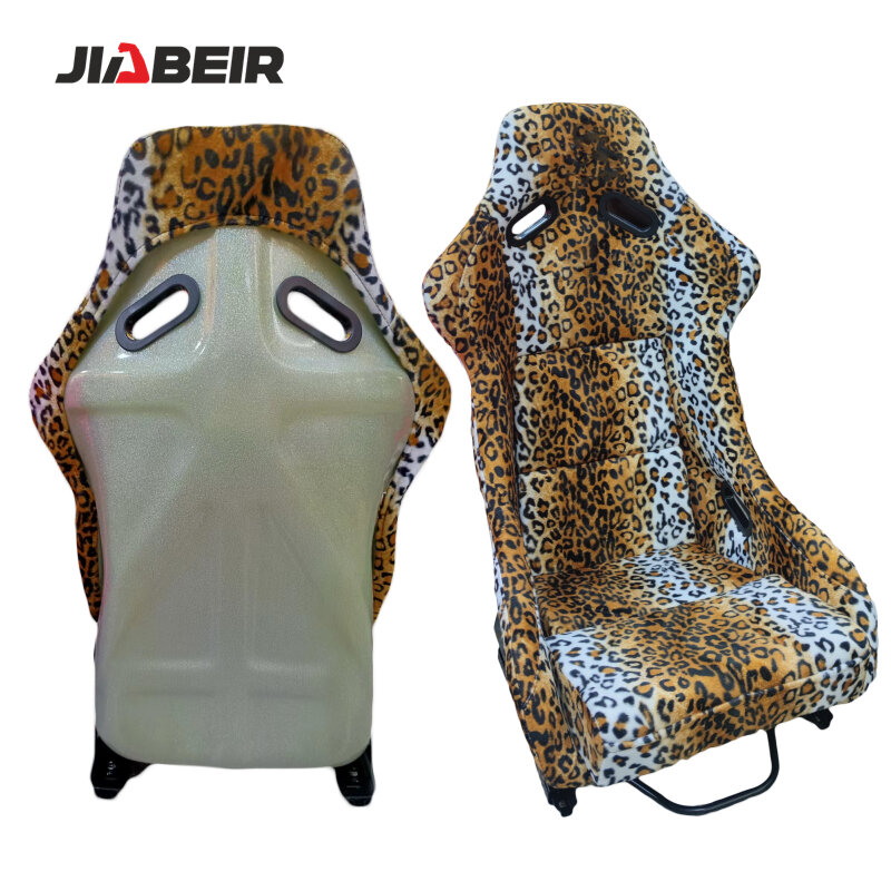 Спортивное гоночное сиденье Jbr1022: Эксклюзивное автокресло с ковшеобразной формой и блестящей спинкой из стекловолокна арт. 1022LEO