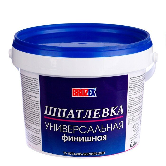 фото Шпатлёвка финишная универсальная, 0,8 кг