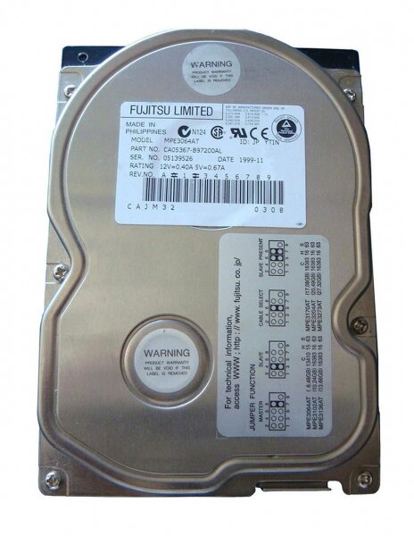 Жесткий диск Fujitsu MPE3064AT 64Gb 5400 IDE 3.5" HDD