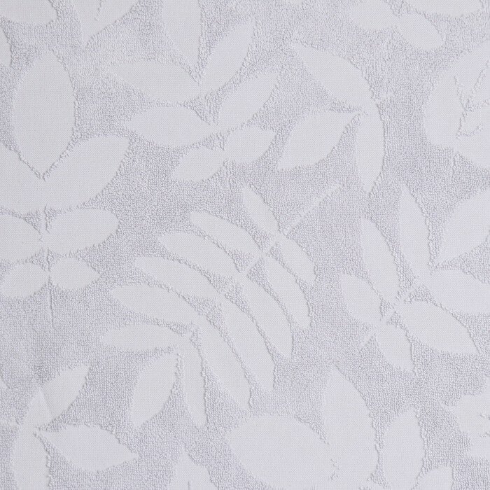 LoveLife Полотенце махровое жаккардовое LoveLife Leaves 70х130 см, цвет светло-серый, 100% хл, 500 гр/м2 - фотография № 3