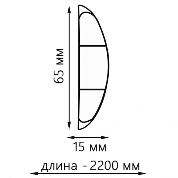 Наличник ПВХ с кабель-каналом 2200х65х15 мм вишня - фотография № 2