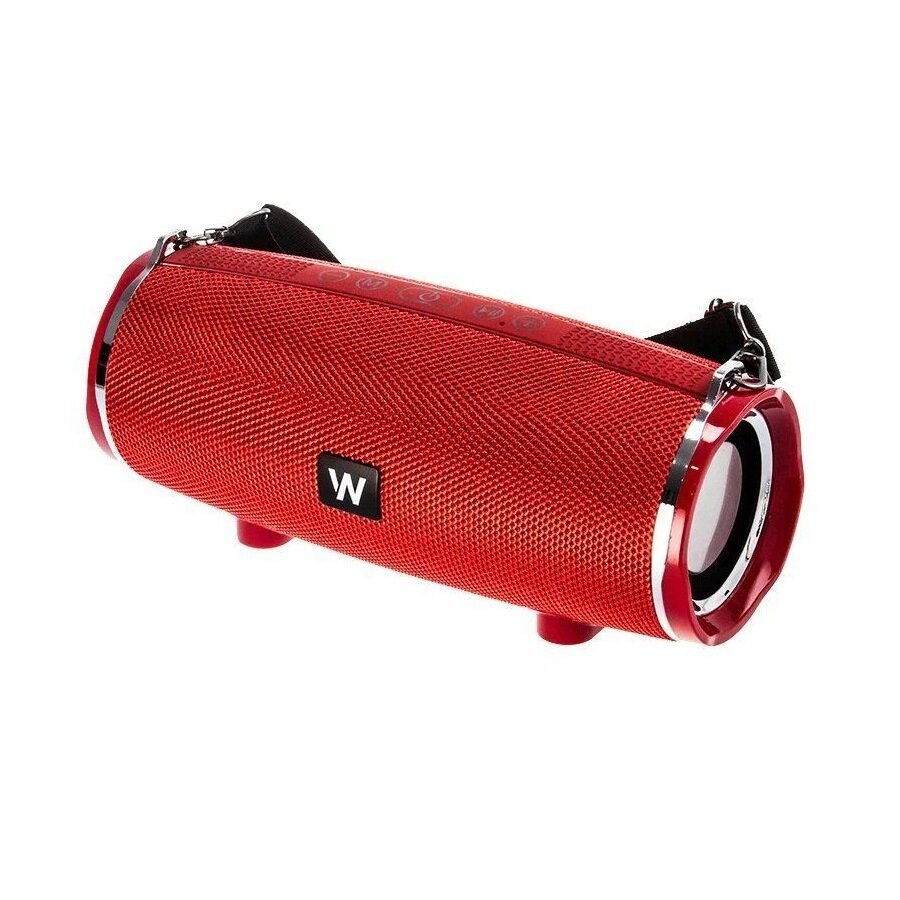 Беспроводная колонка Walker WSP Red (14 Вт, Bluetooth, microSD, 3.5mm, USB, FM, микрофон)