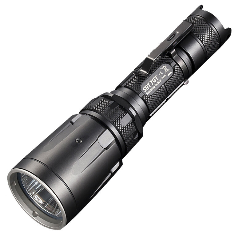 Фонарь такт. Nitecore SRT7GT черный лам.:светодиод. 18650/CR123x1 (16270)