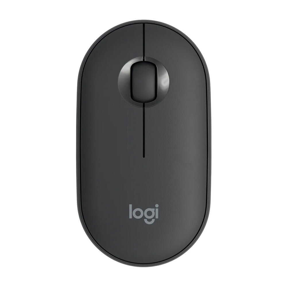 Мышь беспроводная Logitech Pebble M350 Black черная, оптическая, 1000dpi, 2.4GHz, USB-ресивер, бесшумная, под обе руки