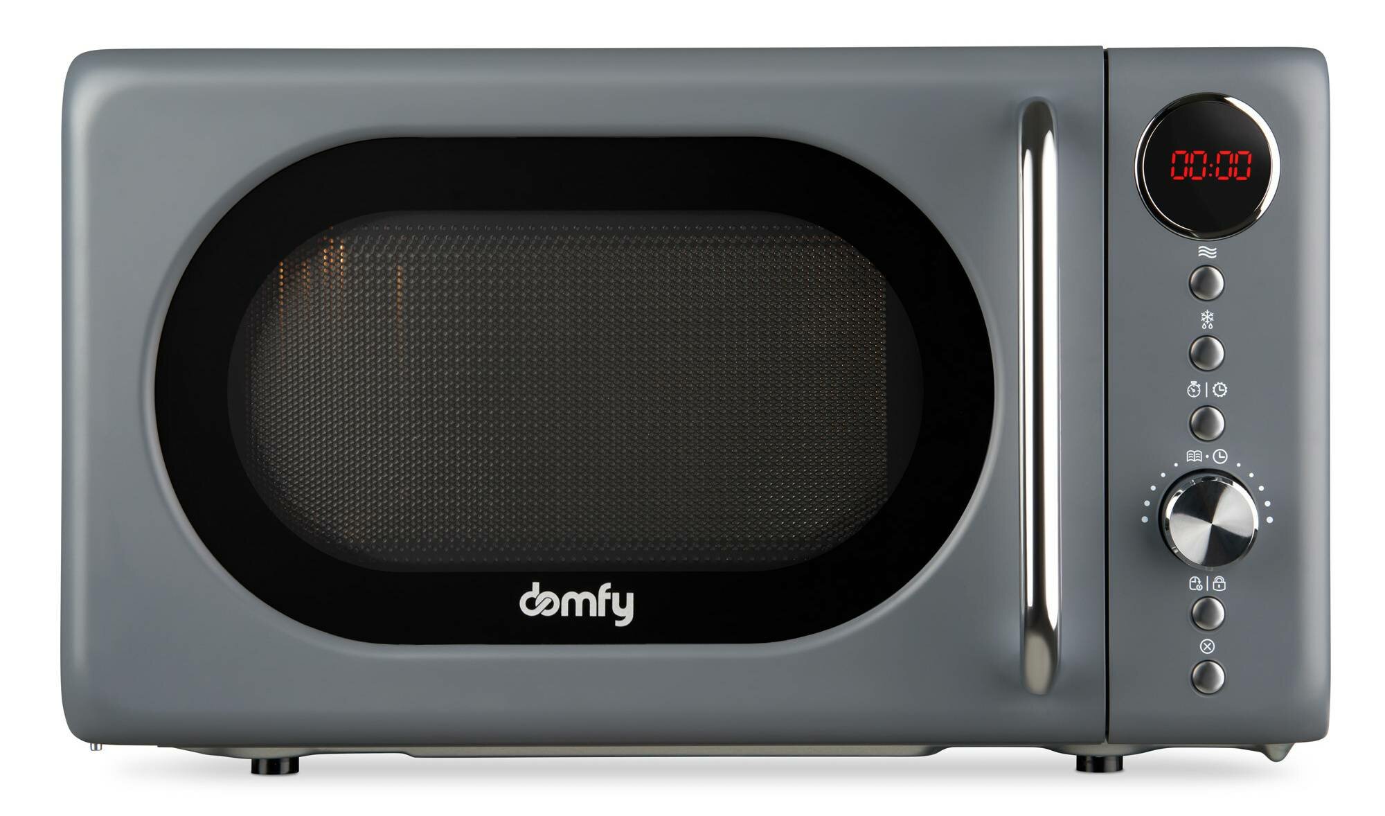Микроволновая печь Domfy DSG-MW401, серый - фотография № 1