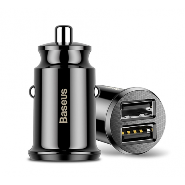 Автомобильное зарядное устройство Baseus Dual QC3.0 Quick Car Charger CCALL-YD01 (Черный)