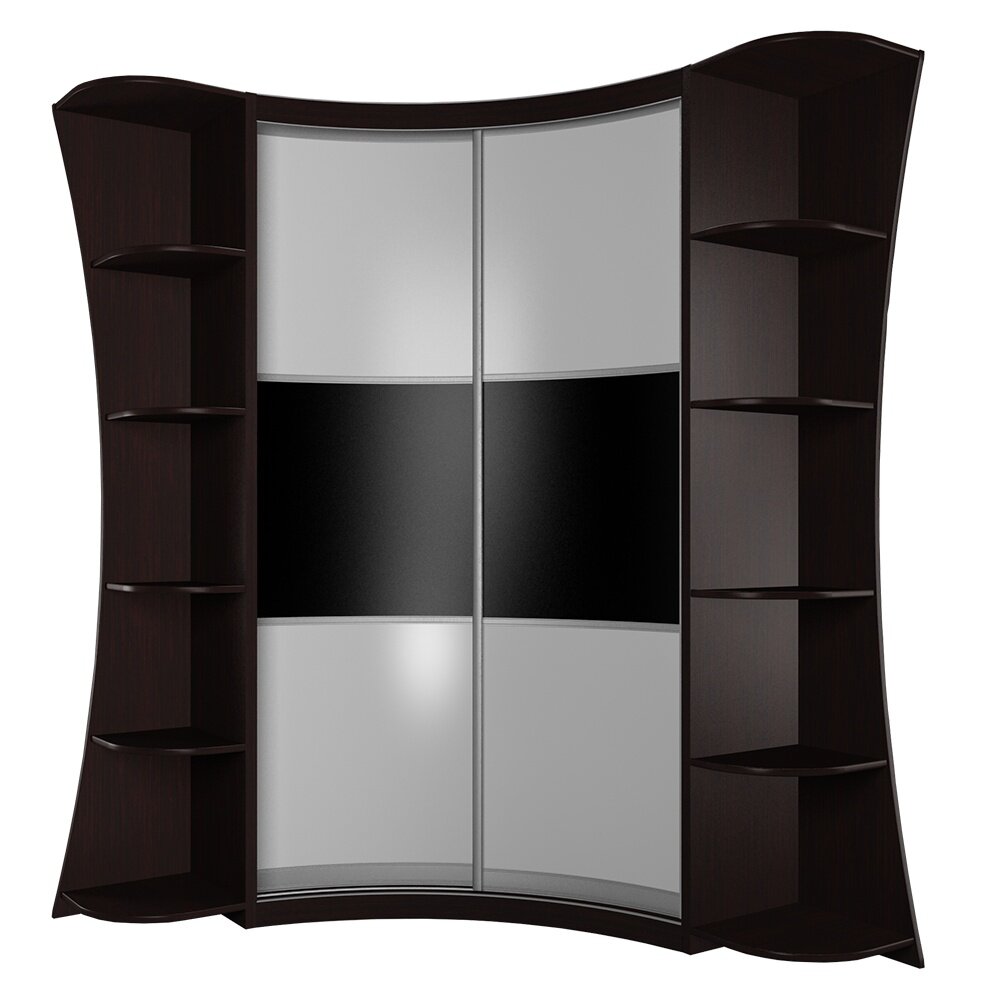 фото Радиусный шкаф-купе Мебелайн-22