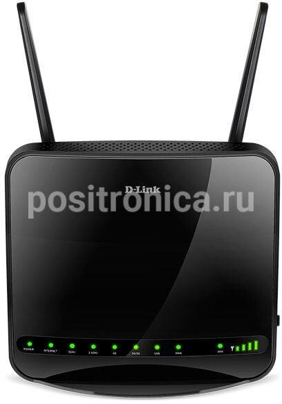 Маршрутизатор беспроводной D-Link DWR-953 черный (dwr-953/4hdb1e)