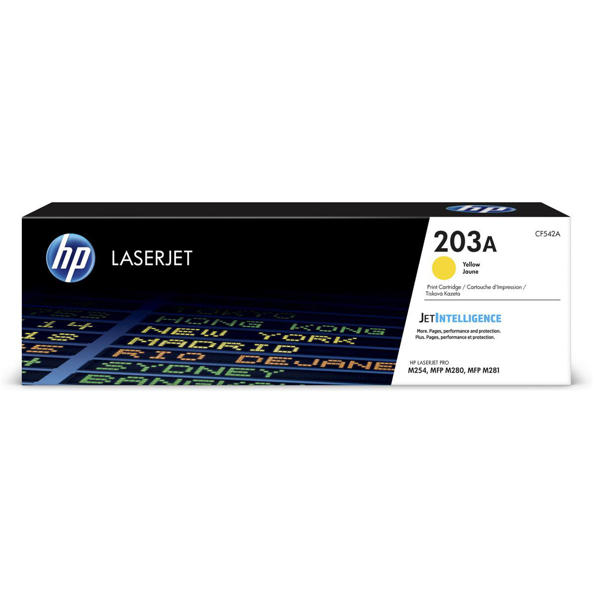 Лазерный картридж Hewlett Packard CF542A (HP 203A) Yellow