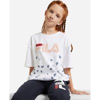 Футболка FILA 111576-00 для девочки, цвет белый, размер 140