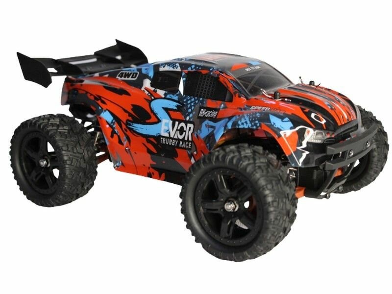 Радиоуправляемая трагги Remo Hobby S EVO-R UPGRADE V2.0 (красный) 4WD 2.4G 1/16 RTR - RH1661UPGV2-RED