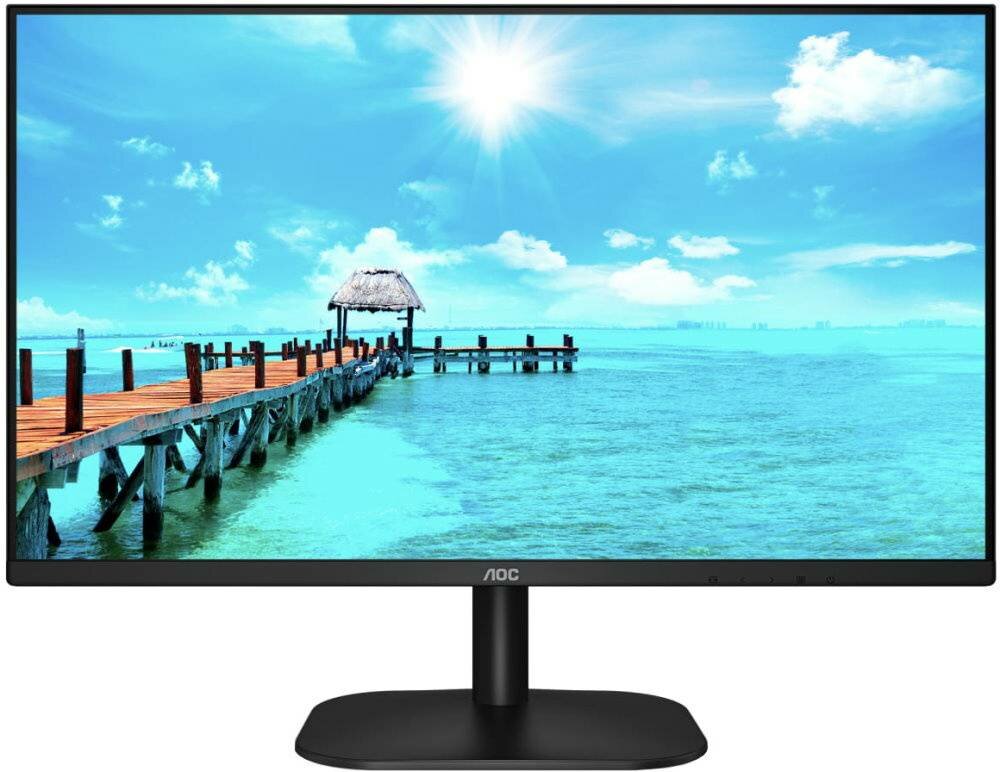 Монитор 27" AOC Value Line 27B2H/EU, 1920х1080, 75 Гц, IPS, черный