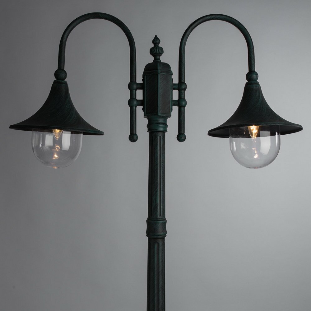 Arte Lamp Садово-парковый светильник Arte Lamp Malaga A1086PA-2BG