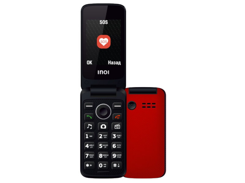 Сотовый телефон Inoi 247B Red