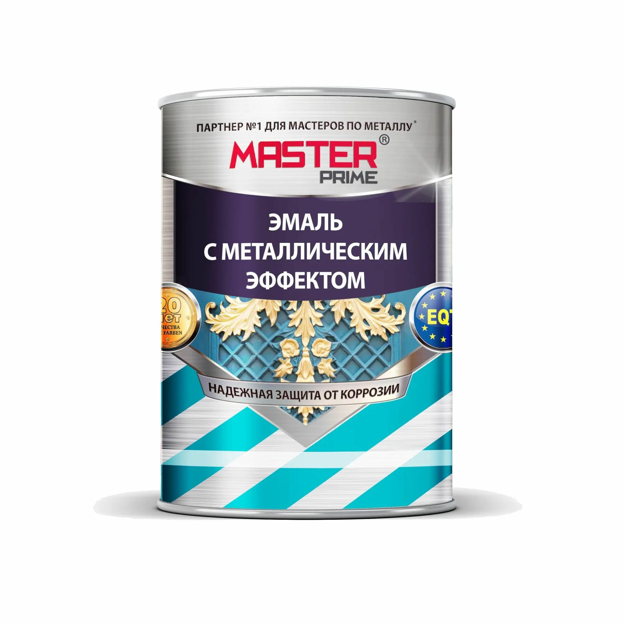 Эмаль универсальная Master Prime с металлическим эффектом цвет шоколад 0.8 л - фотография № 2