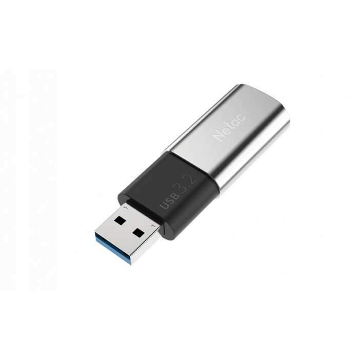 Носитель информации Netac US2 256GB USB3.2 Solid State Flash Drive, up to 530MB/450MB/s