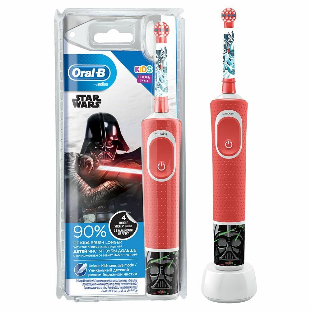 Зубная щетка ORAL-B Vitality Kids D100.413.2K Star Wars - фотография № 1