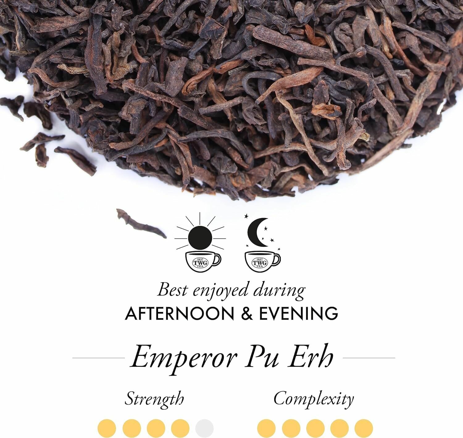 Императорский чай TWG Haute Couture Пуэр, 2 x 100г - фотография № 3