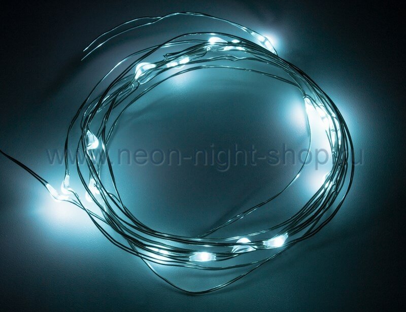 Neon-night Гирлянда светодиодная Роса, 2 м, 20 диодов 303-003