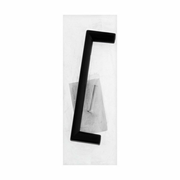 Ручка скоба м/о 96 мм, пластик, цвет черный - фотография № 3