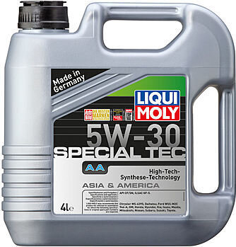 Моторное масло LIQUI MOLY Special Tec AA 5W-30 4 л .