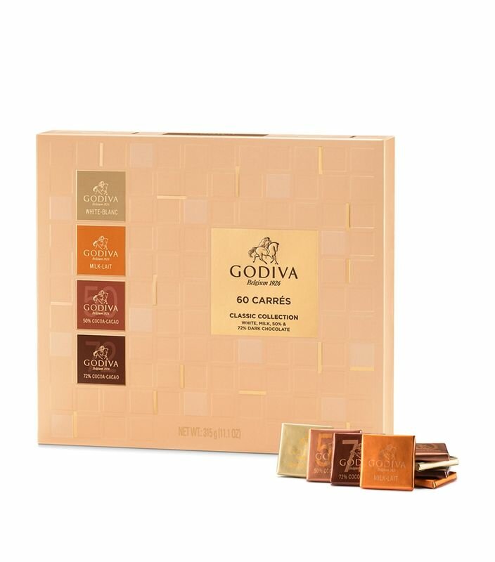 Набор шоколада Godiva 60-Piece Carr s Classic Collection (315г) - фотография № 1