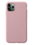 Чехол для iPhone 11 PRO MAX Cellularline Sensation силиконовый Soft-touch, розовый (ИТАЛИЯ) - изображение
