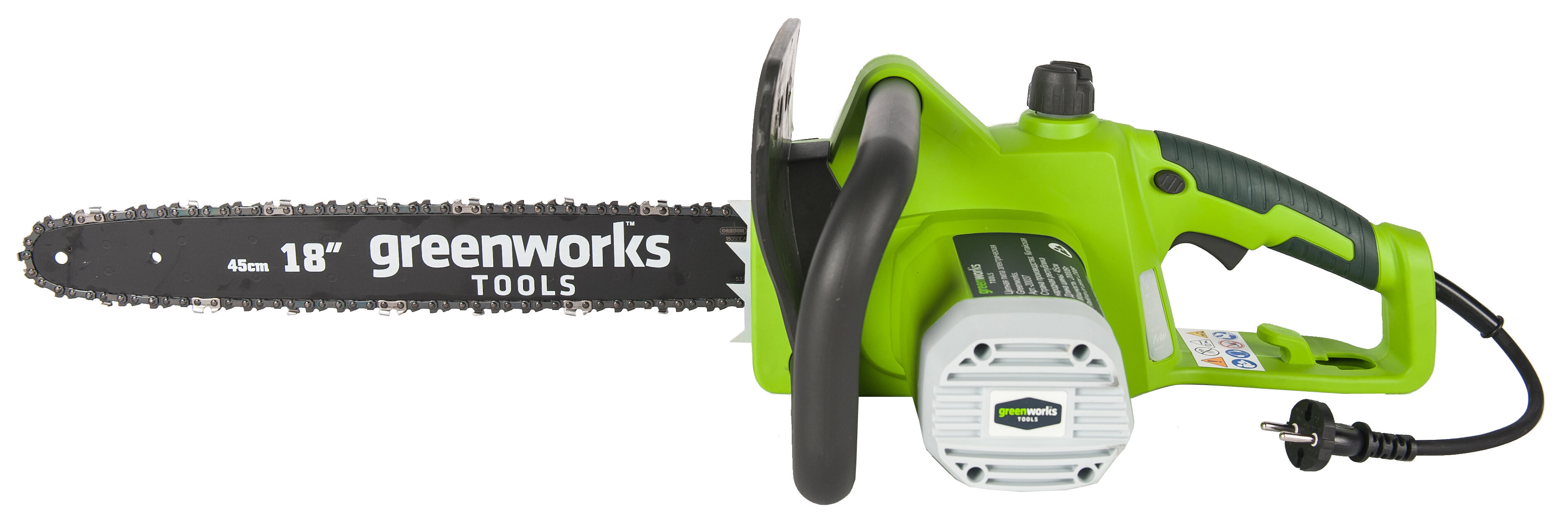 Пила цепная GREENWORKS GCS2045 2000 W , Арт. 20037 - фотография № 8