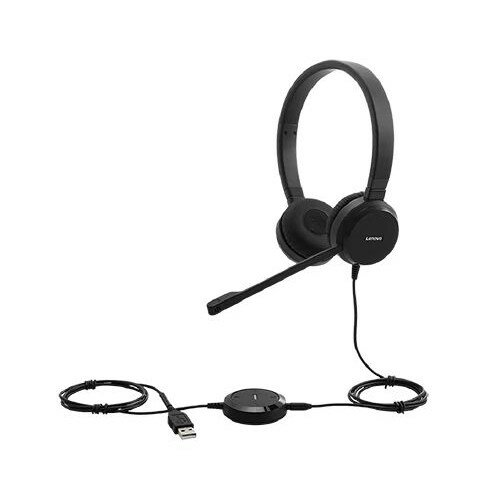 Lenovo 4XD0S92991 WIRED VOIP STEREO HEADSET