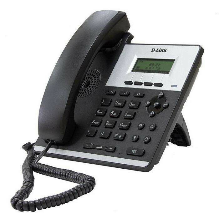 Телефон D-Link DPH-120SE/F2B, VoIP Phone with PoE support, 1 10/100Base-TX WAN port and 1 10/100Base-TX LAN port.Call Control Protocol SIP, Russian menu, 2 independent SIP line with backup proxy server, P2P