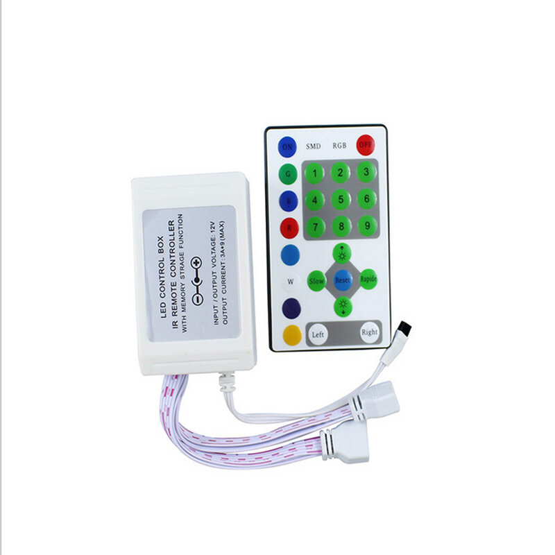 ИК контроллер для ленты "Бегущая волна" RGB, 54 диода/метр - фотография № 2