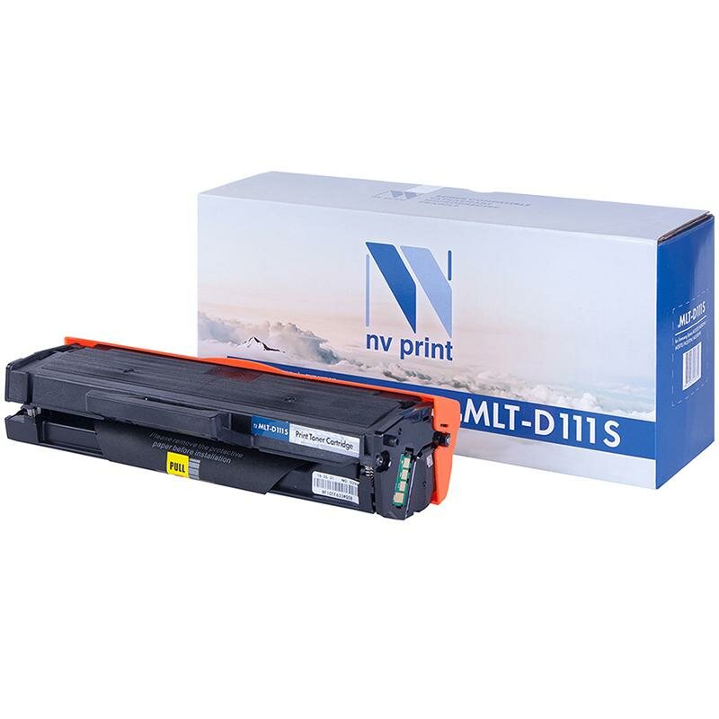 Картридж совм. NV Print MLT-D111S черный для Samsung SL-M2020/W/2070/W/FW (1,5K) NV-MLTD111S