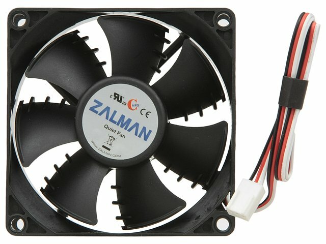 Вентилятор Zalman Вентилятор Zalman ZM-F1 PLUS(SF) d80мм, 2000об./мин. (питание от мат.платы) (ret)