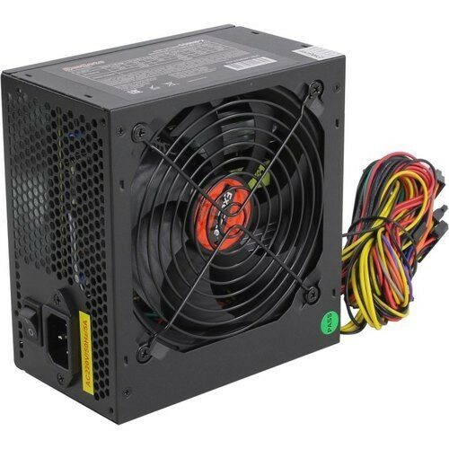 EXEGATE EX282071RUS Блок питания 550W 550NPX, ATX, black,12cm fan, 24p+4p, 6 8p PCI-E, 3 SATA, 2 IDE, FDD