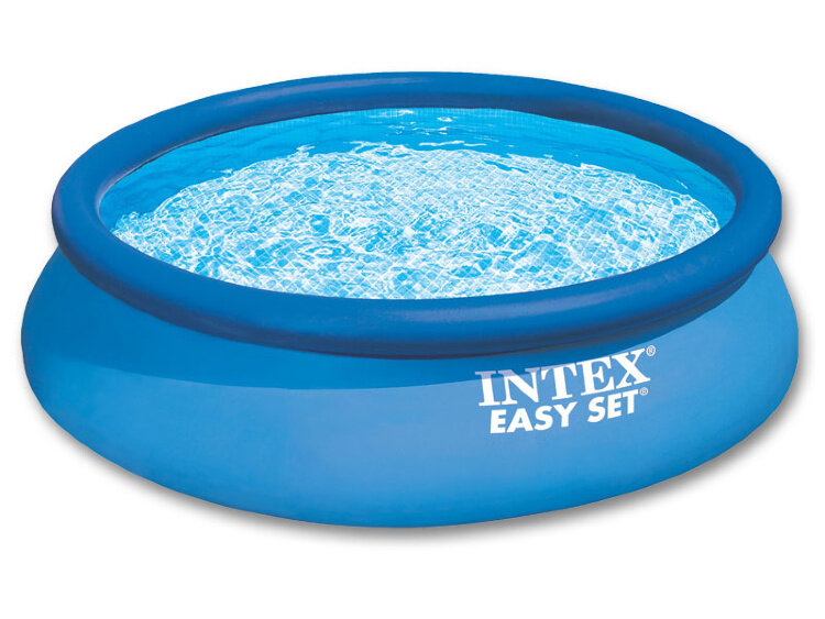 Бассейн Intex Easy Set раскладной, с надувным кольцом, 366х76 см, 5619 л