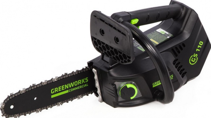 Аккумуляторная пила Greenworks GD40TCS шаг цепи 1/4