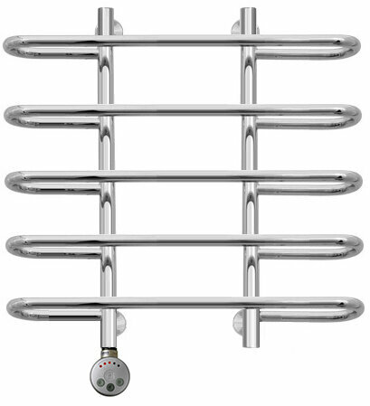 Грация-31 60х60 Электрический полотенцесушитель EU31-66 Хром - фотография № 1