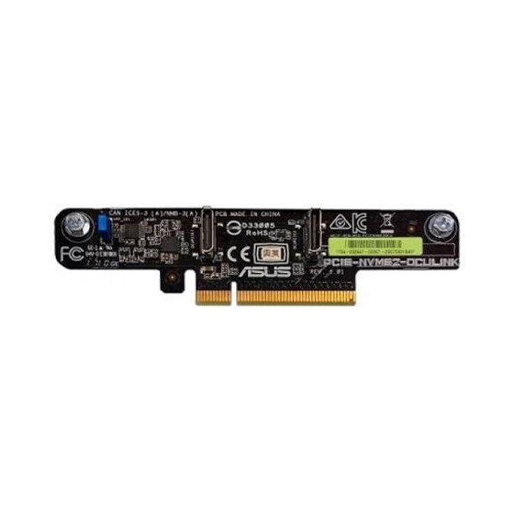 ASUS 2 NVME UPGRADE KIT with 850mm cable(for RS720-E9 RS700-E9 RS700A-E9) Note: One PCIe x 16 slot will be occupied