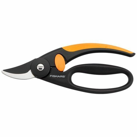 Секатор плоскостной FISKARS Fingerloop с петлёй для пальцев - фотография № 1