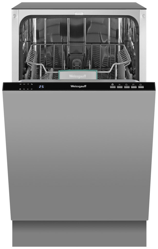 Встраиваемая посудомоечная машина с лучом на полу Weissgauff BDW 4134 D (39241)