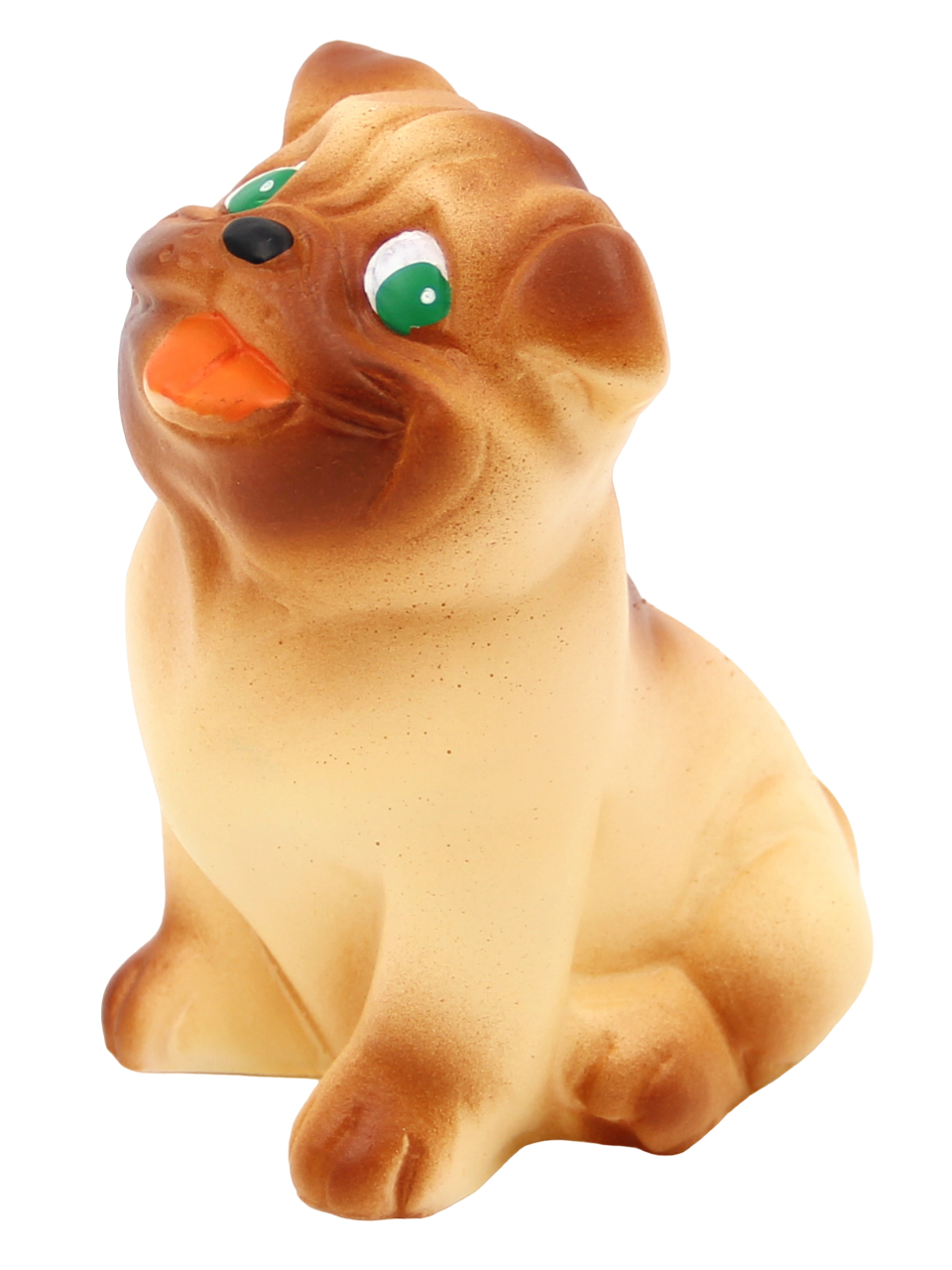 Кудесники: Собачка Мопс - фигурка-игрушка из ПВХ Пластизоля (Резиновая игрушка), СИ-315