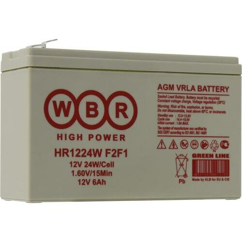 Аккумулятор для ИБП Wbr HR1224W F2F1