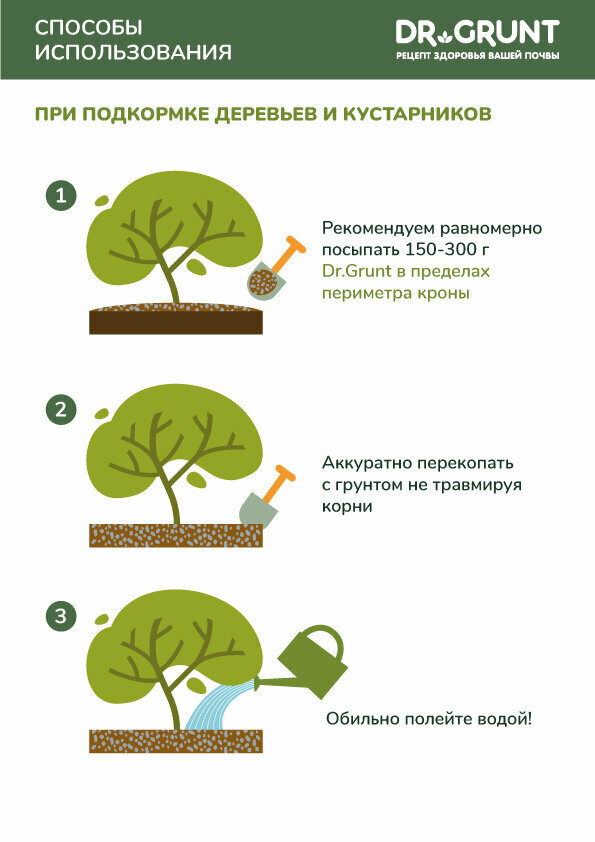 Универсальное комплексное удобрение DR GRUNT цеолитосодержащее - фотография № 10