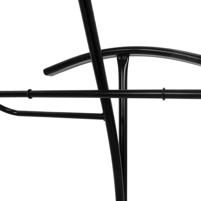 Вешалка костюмная «Слуга», 47×36×106 см, цвет чёрный - фотография № 3