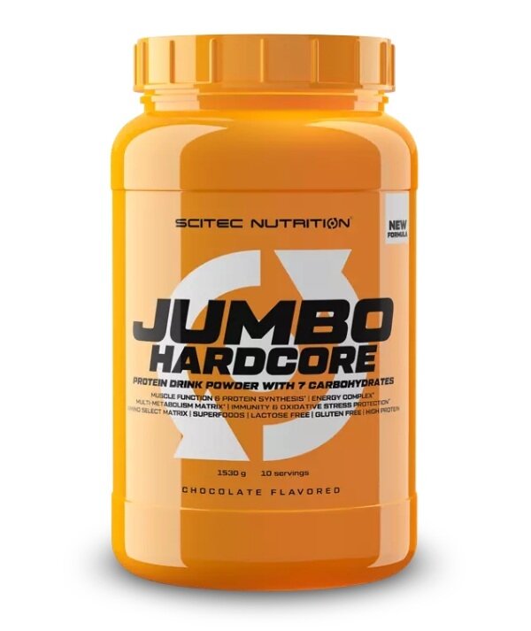 Scitec Nutrition Jumbo Hardcore (1530 гр) - Белый Шоколад